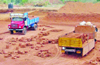 Mines officials raid illegal quarries near Yekkar; seize trucks, machinery